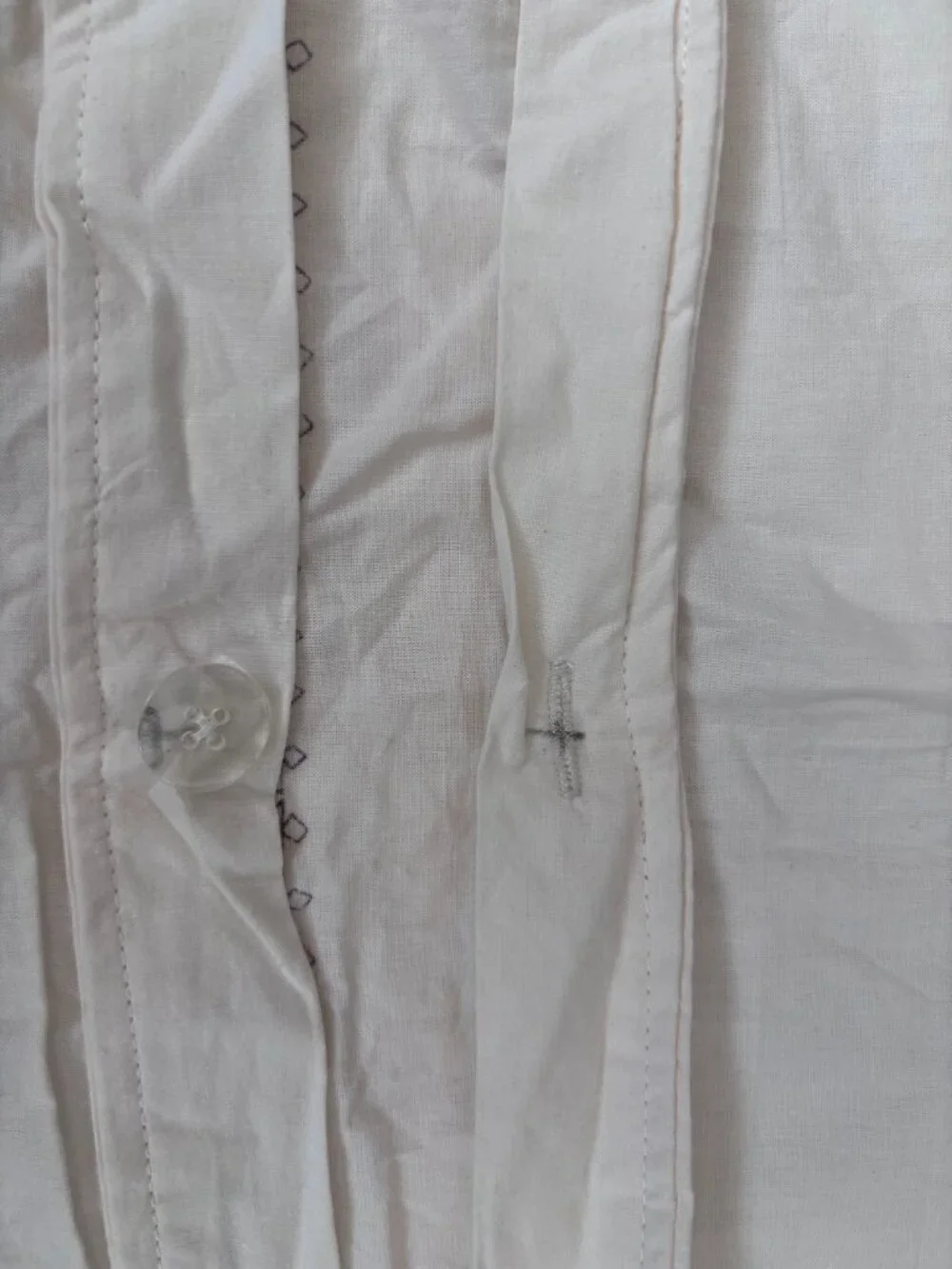 Urban Outfitters Home Purple and Cream Patterned Duvet Cover